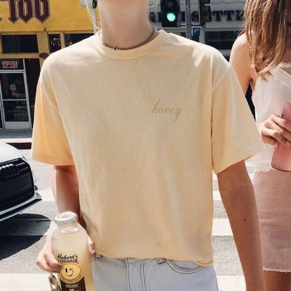 Brandy Melville Tops - BRANDY MELVILLE HONEY SHIRT 🍯💛